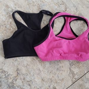 Girls sports bras